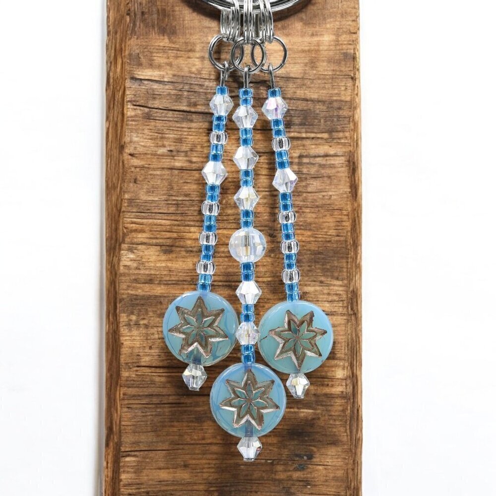 Starry Night Keychain | Handmade